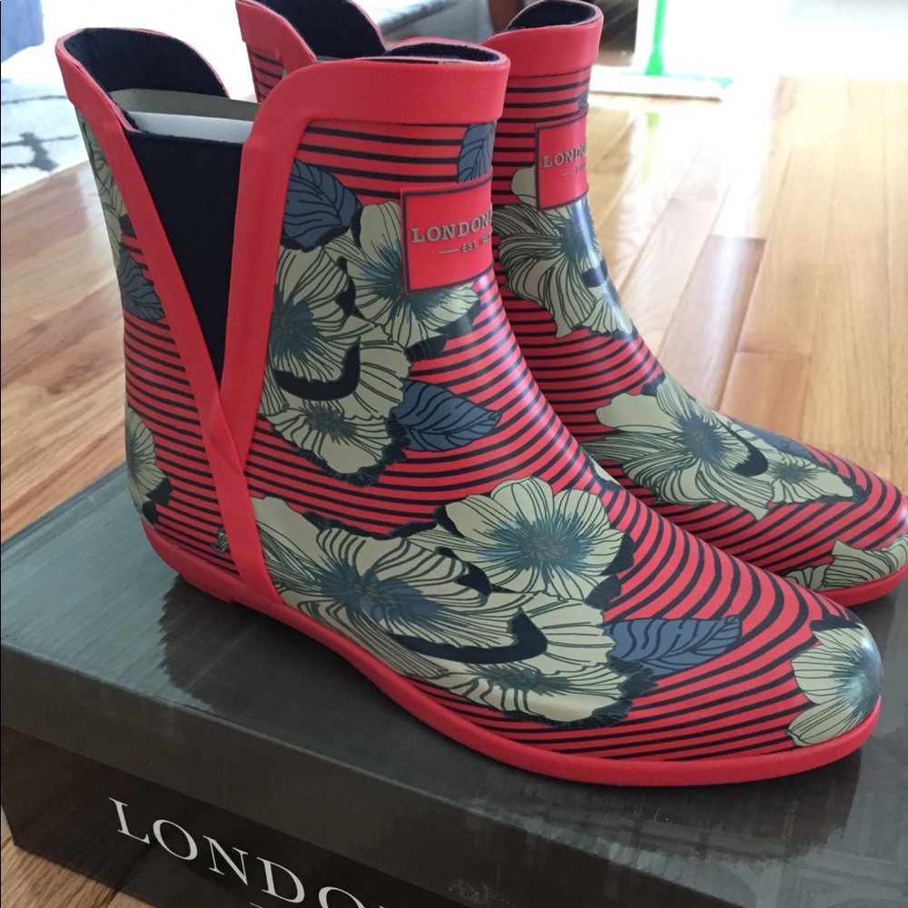 London Fog Piccadilly Rain Booties